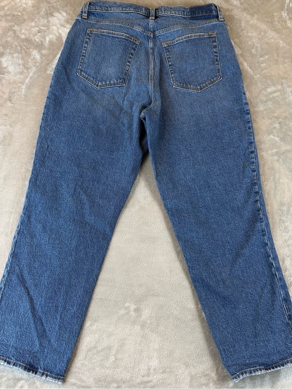 Abercrombie & Fitch 90s Straight Ultra-High Rise Denim Jeans Curvy Love 16 - Picture 4 of 12
